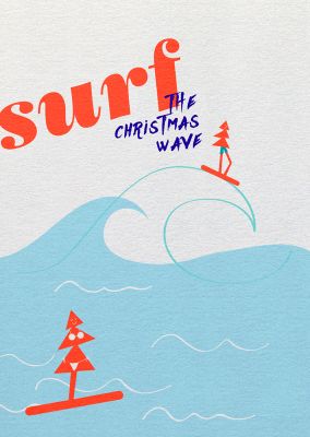 Say it »surf the christmas wave«