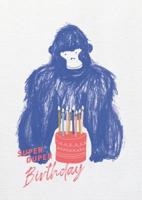 Say it »Super Duper Birthday«