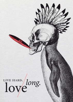 Dipster »Live hard. Love long.«