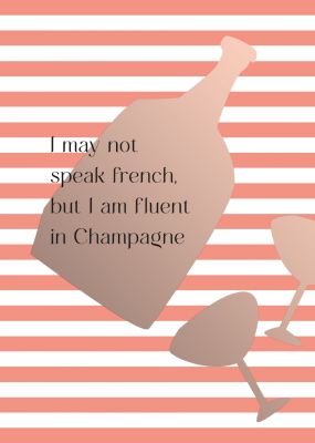 Celebration »fluent champagne«