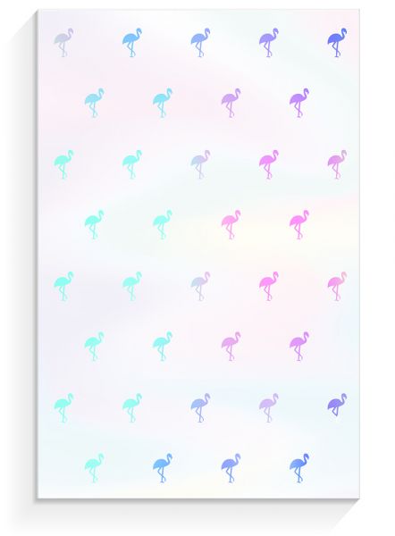 Notepad »Flamingo white«