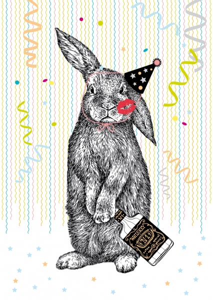 Celebration »party rabbit«
