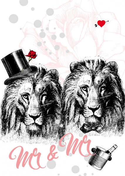 Celebration »Mr & Mr« (Lions)